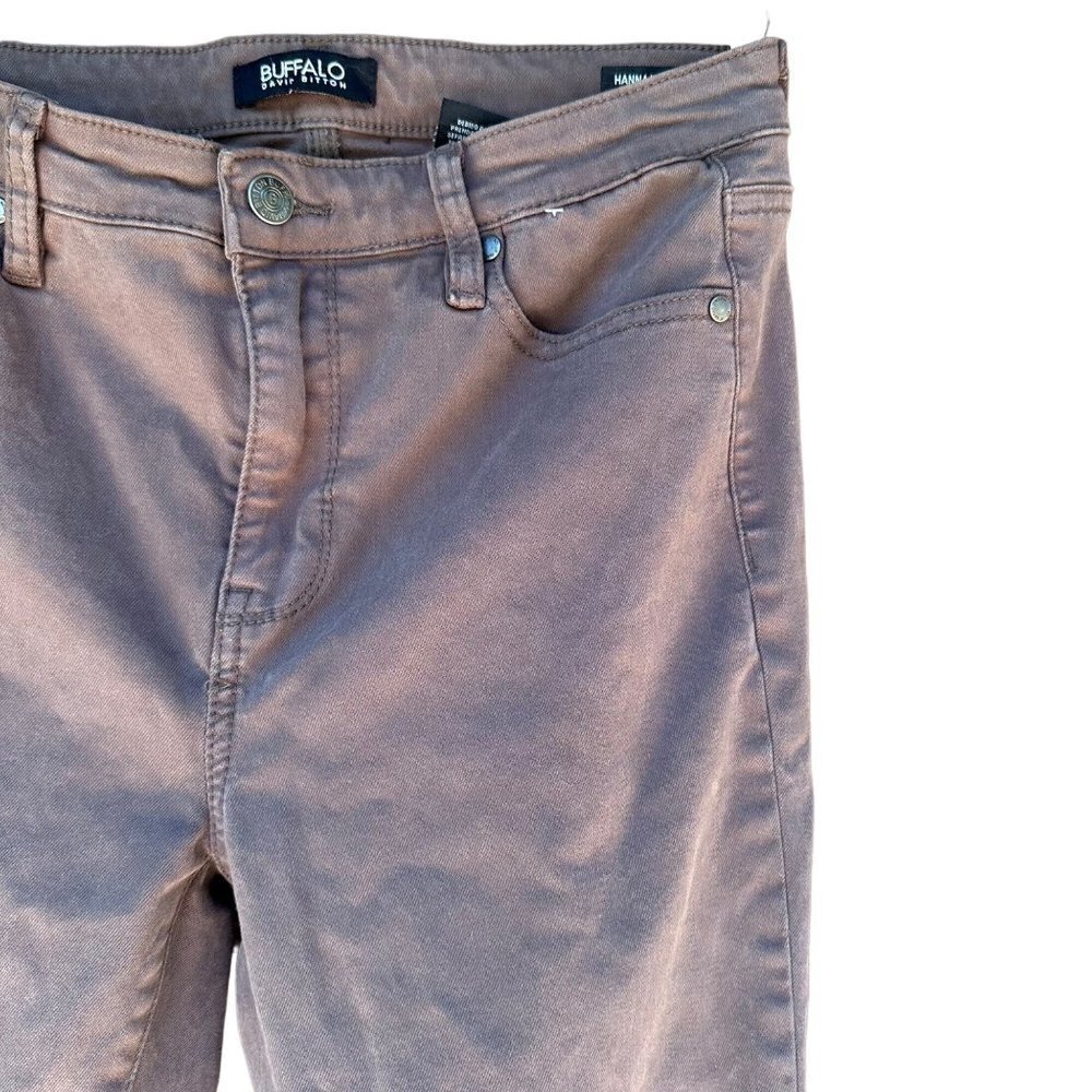 Buffalo David Bitton Hanna Lavender High Rise Soft Stretch Skinny Jeans Size 4 - Picture 5 of 12